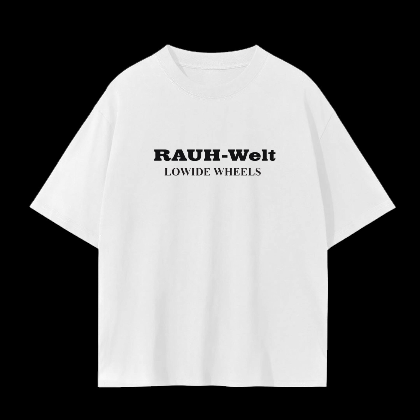 Oversized T-Shirt - Rauh-Welt