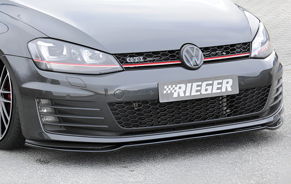 VW Golf 7 GTI / GTD Rieger Front Splitter – Ref. RIE00088099