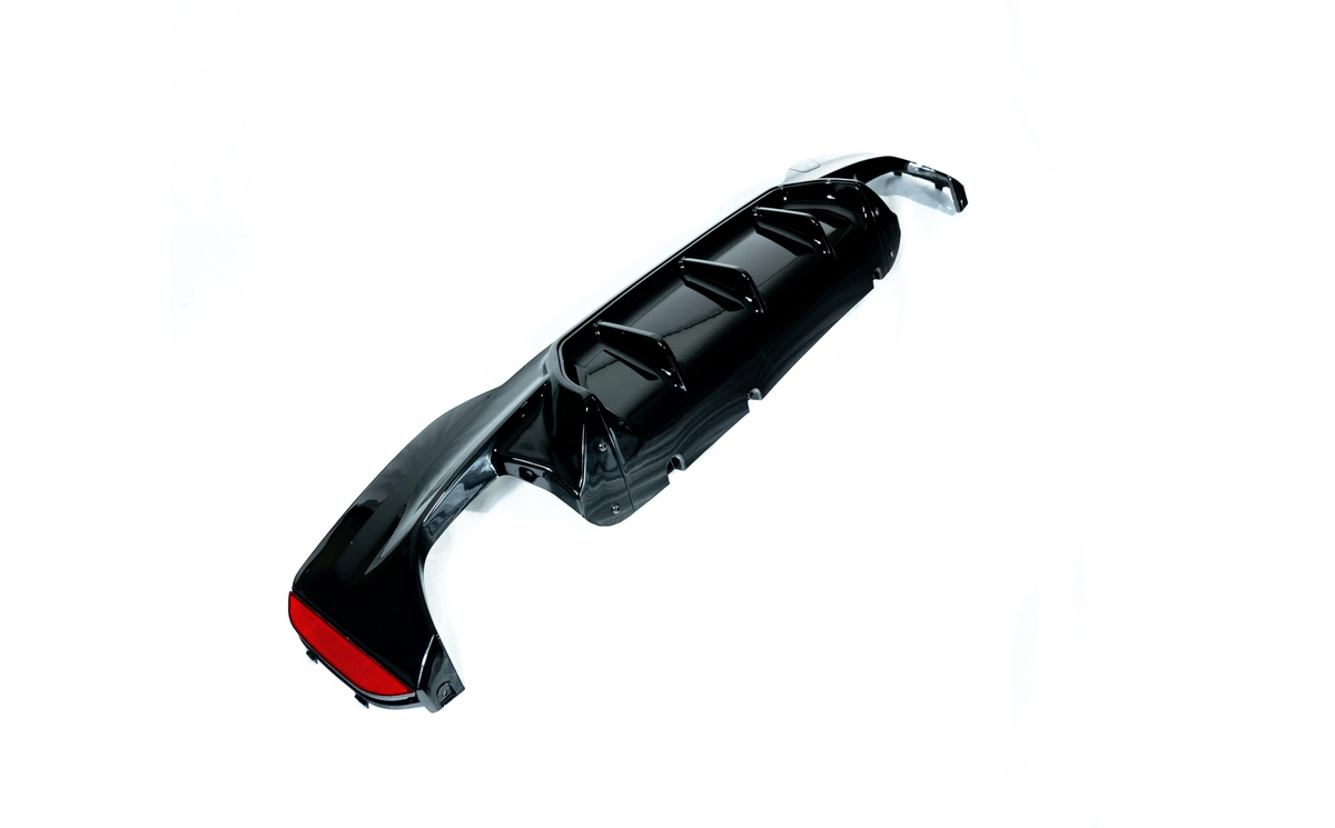 BMW 5 Series G30 / G31 Gloss Black Rear Diffuser V2 – CT Design