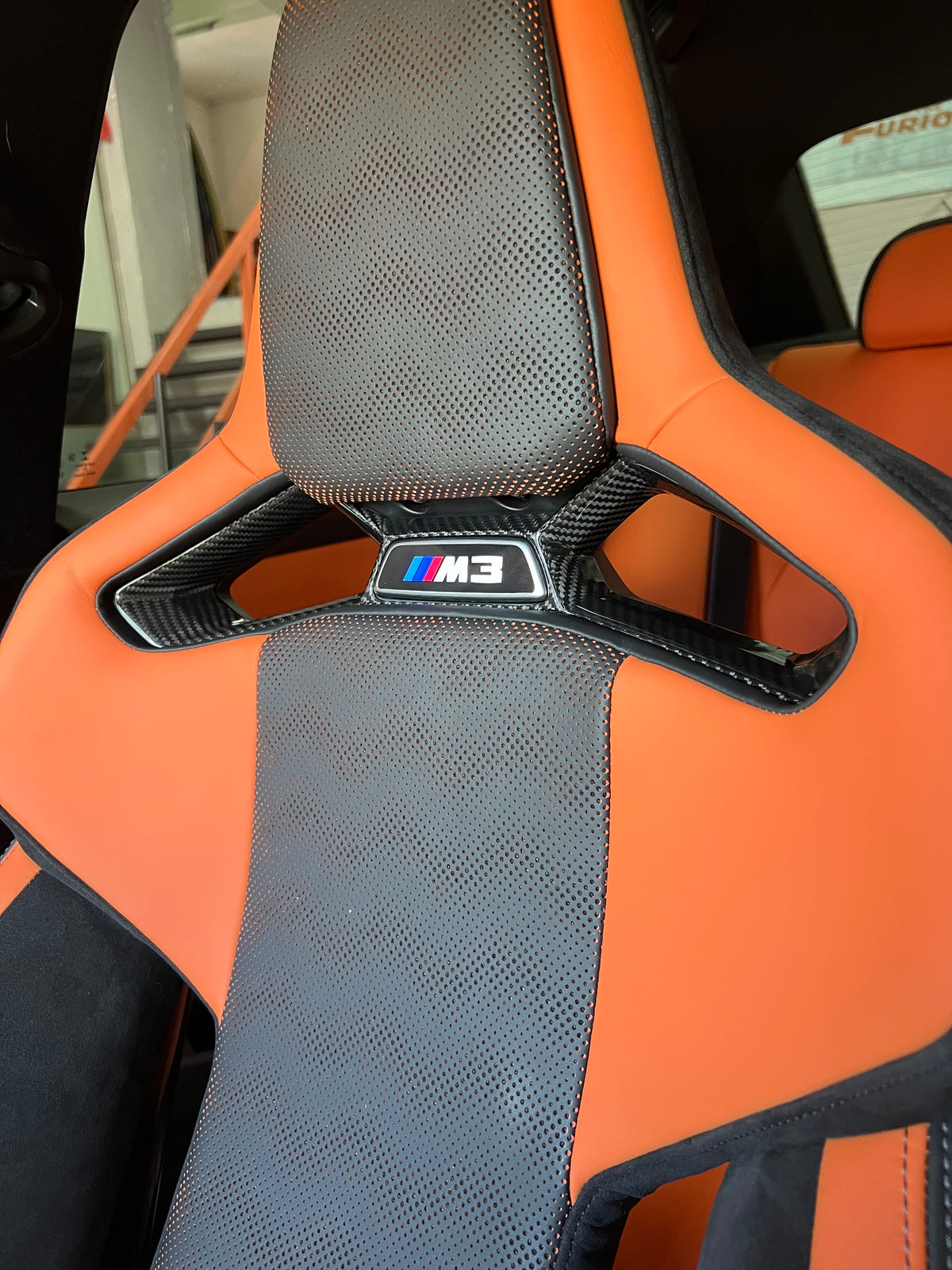 BMW G80/G81/G82/G83/G87 M2/M3/M4 LP Carbon Seatspange