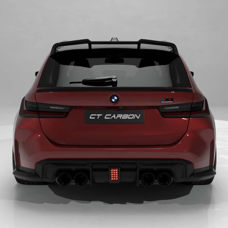 BMW M3 G81 Touring Carbon Roof Spoiler V4 – CT Design