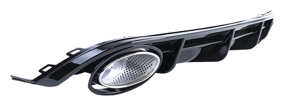 Audi A6 Facelift S-Line (4G/C7) Rear Diffuser RS6 Look V2