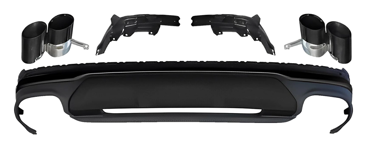 Audi Q7 4M (from 2019) Rear Diffuser SQ7 Look OO-OO V3
