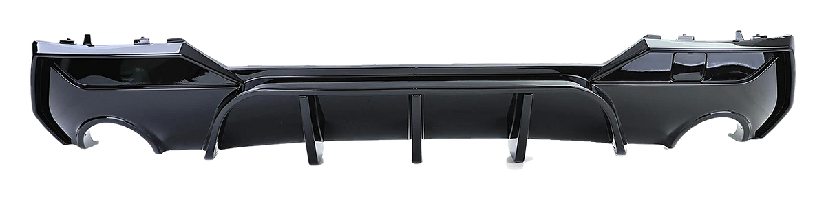 BMW G22 Coupe (G23) Dual-Exit Rear Diffuser M Performance Look O-O V1