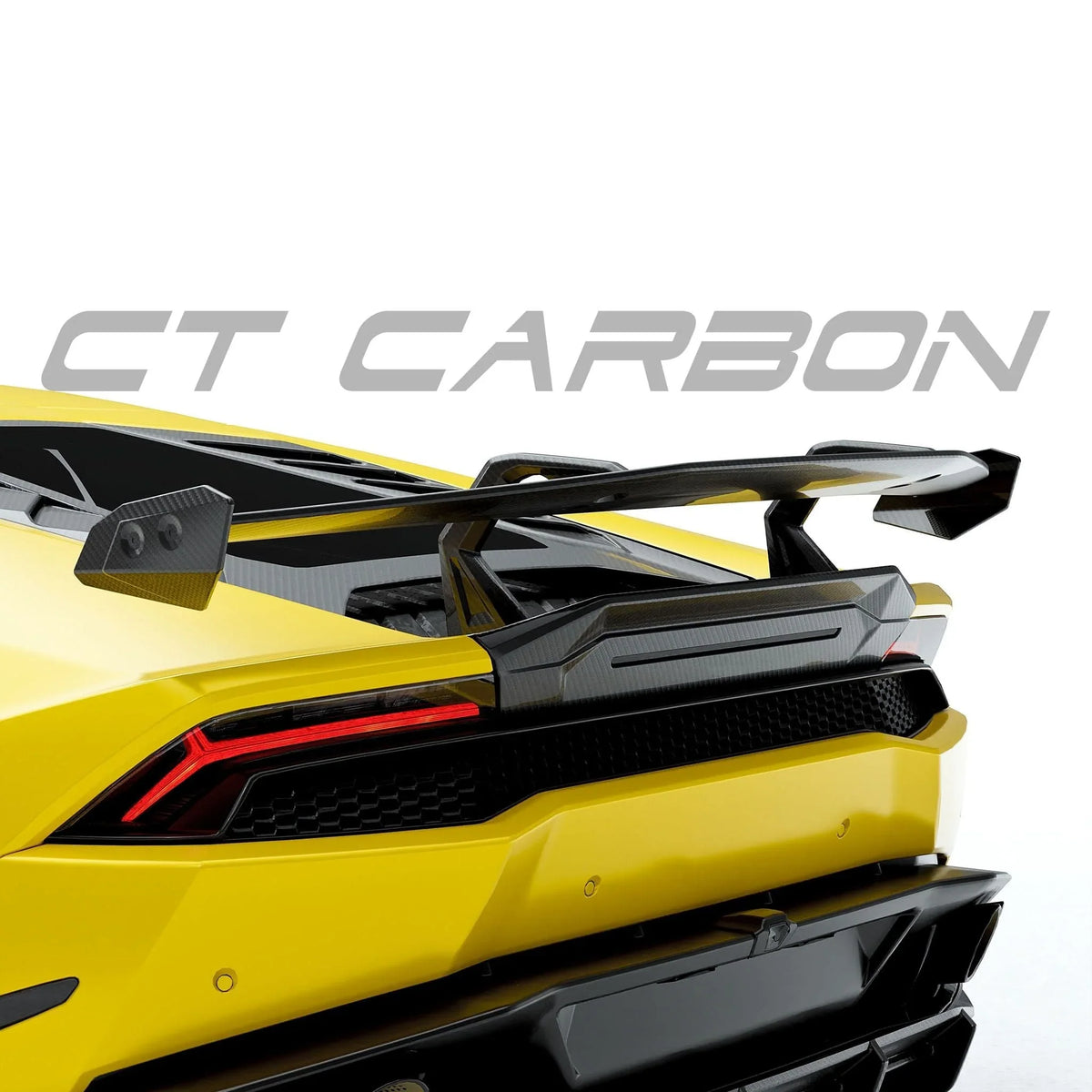 Lamborghini Huracan Carbon Rear Spoiler – CT Design