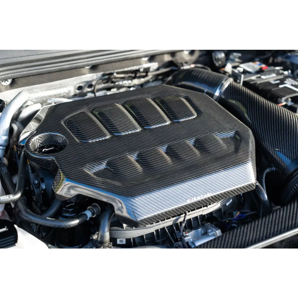 Eventuri Carbon Engine Cover for VW Golf 8 GTI and R