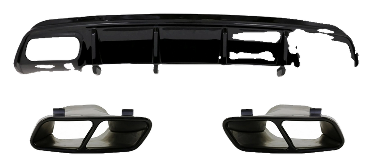 Mercedes-Benz A-Class (W176) Rear Diffuser Set A45 AMG Look
