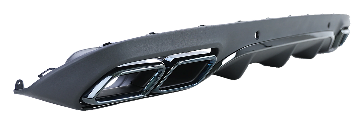 Mercedes-Benz C-Class Coupe (W205) Rear Diffuser Package C63S AMG Look