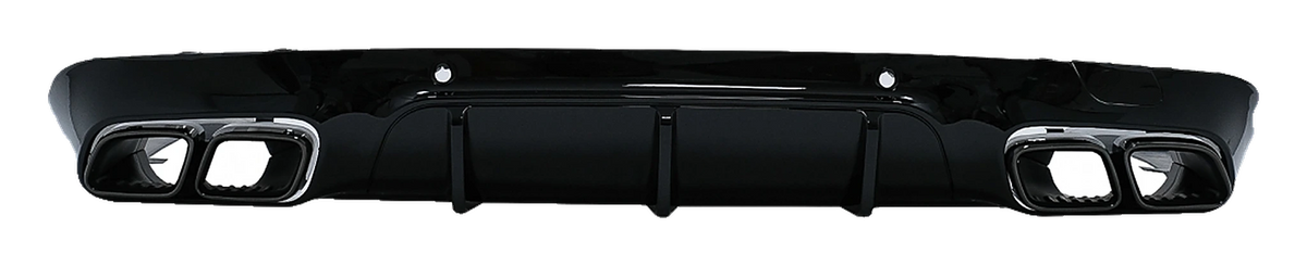 Mercedes-Benz CLS (C257) Rear Diffuser CLS 63 AMG Look V4