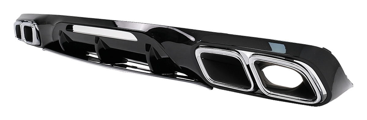 Mercedes-Benz CLS (W219) Rear Diffuser AMG Look V1