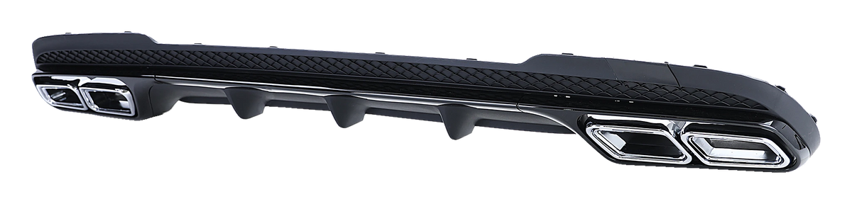 Mercedes-Benz E-Class Facelift (W212) Rear Diffuser AMG Look
