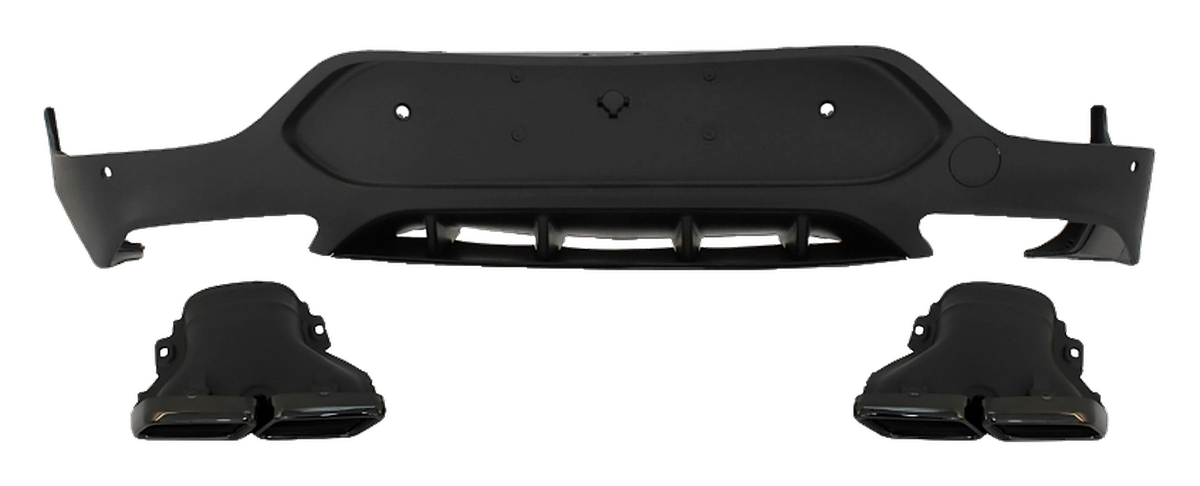 Mercedes-Benz GLC Coupe (X253) Rear Diffuser GLC 63 AMG Look