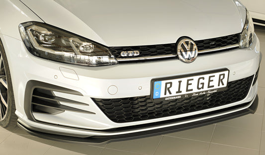 VW Golf 7.5 GTI / GTD Rieger Front Splitter – Ref. RIE00088148