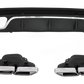 Mercedes-Benz C-Class (W205) Rear Diffuser Package C63 AMG Look – Ref. W205LST-DIFF-DE | DTC Certificate