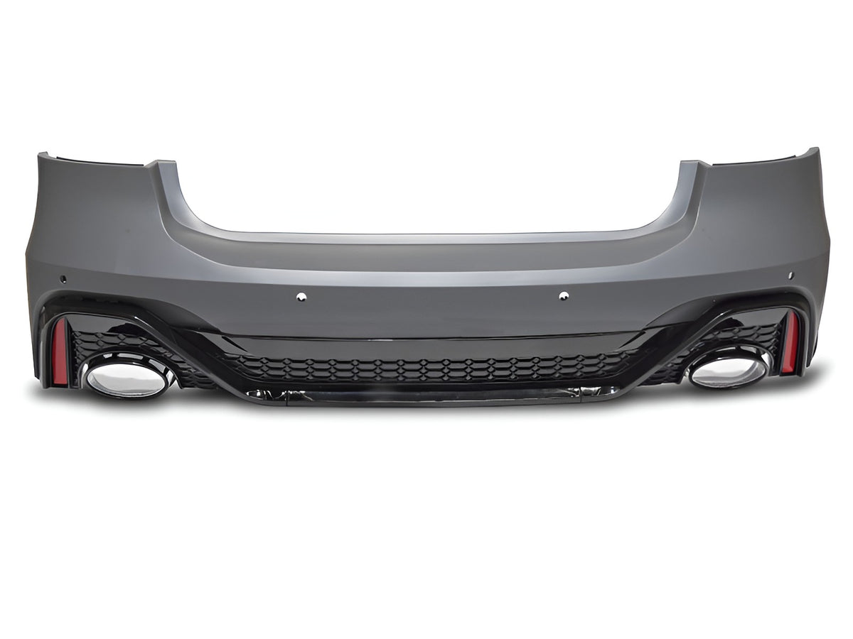 Audi A7 (4K) Rear Bumper incl. Diffuser RS7 Look – original photo