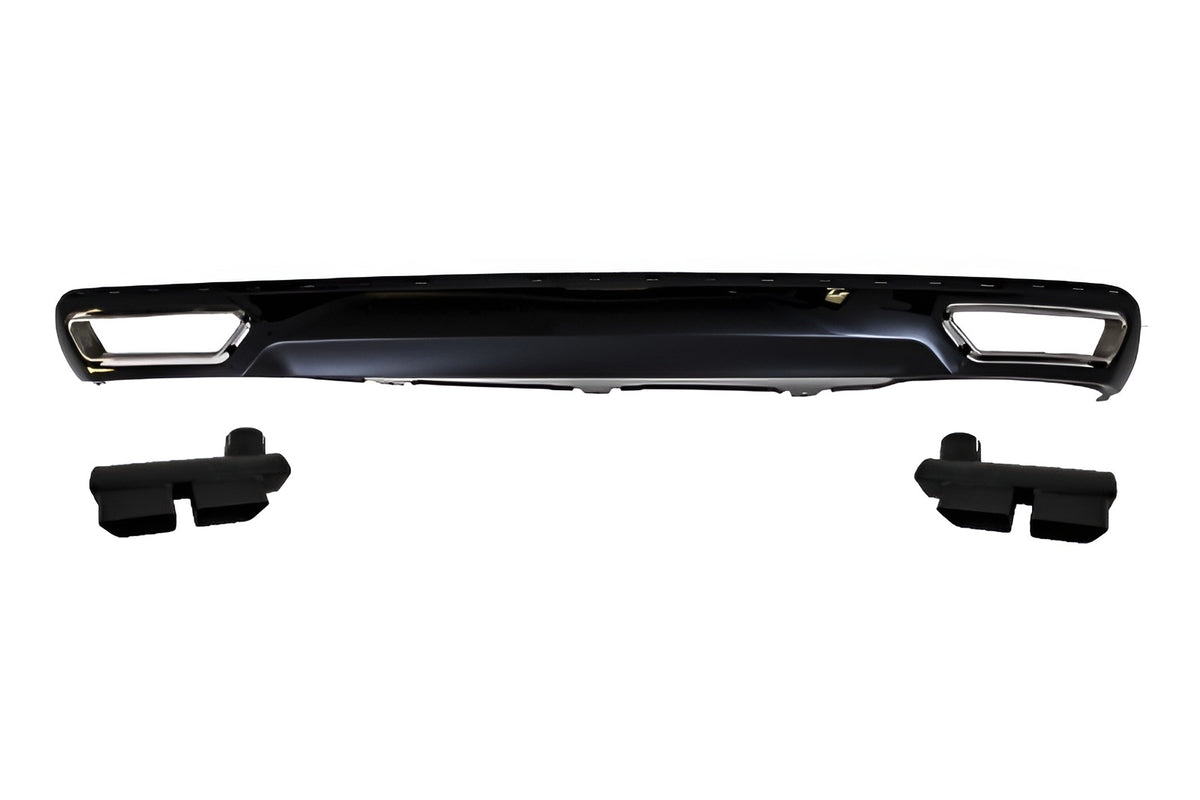 Audi A6 until 09/2014 (4G C7) Rear Diffuser S6 Look – Ref. A64GL-DIFFS6L-V2 – original photo