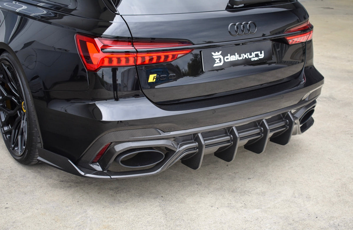 Audi RS6 C8 Carbon Rear Diffuser – CT Design