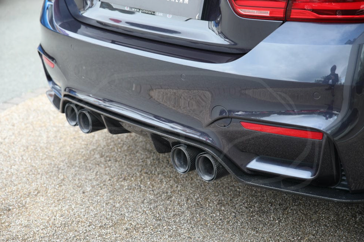 BMW M3/M4 F8x Carbon Rear Diffuser 3D Style – CT Design