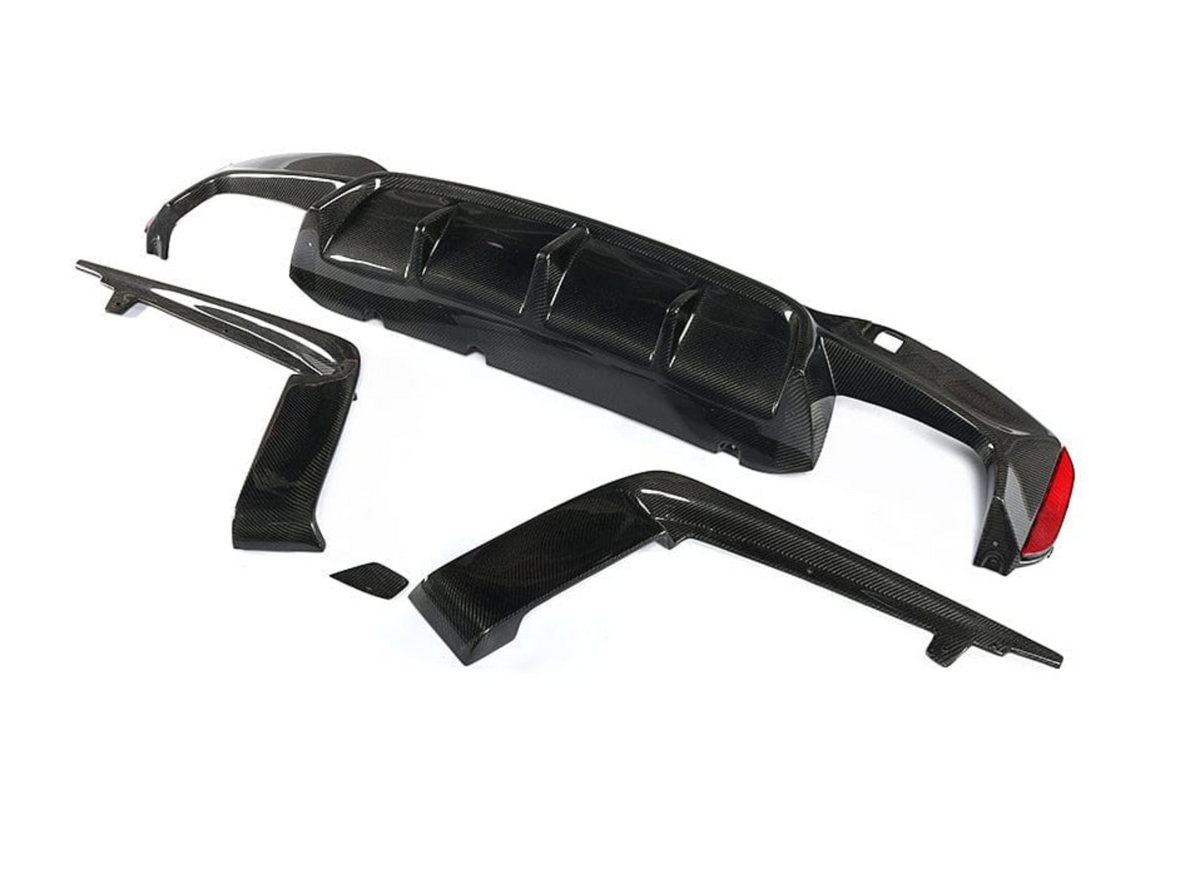 BMW M5 F90 Carbon Rear Diffuser 3D Style – CT Design