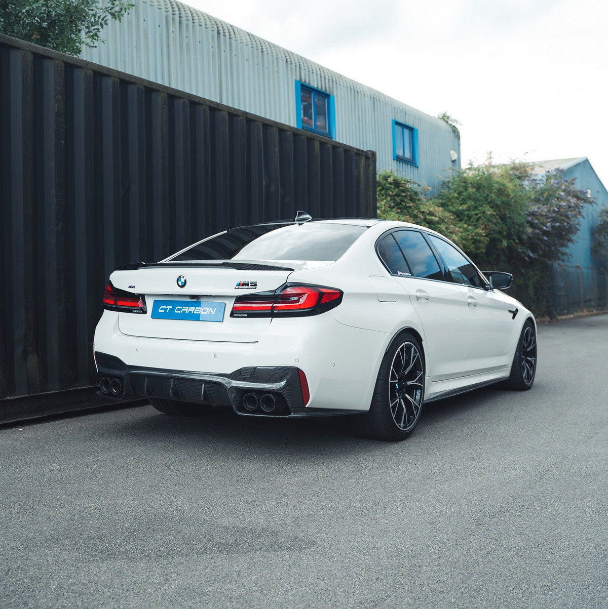 BMW M5 F90 Carbon Rear Diffuser 3D Style – CT Design