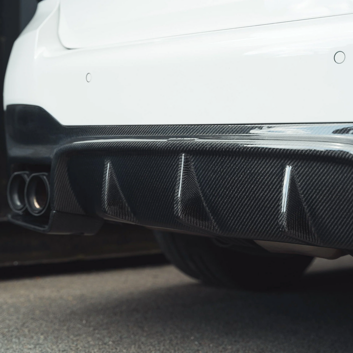 BMW M5 F90 Carbon Rear Diffuser 3D Style – CT Design