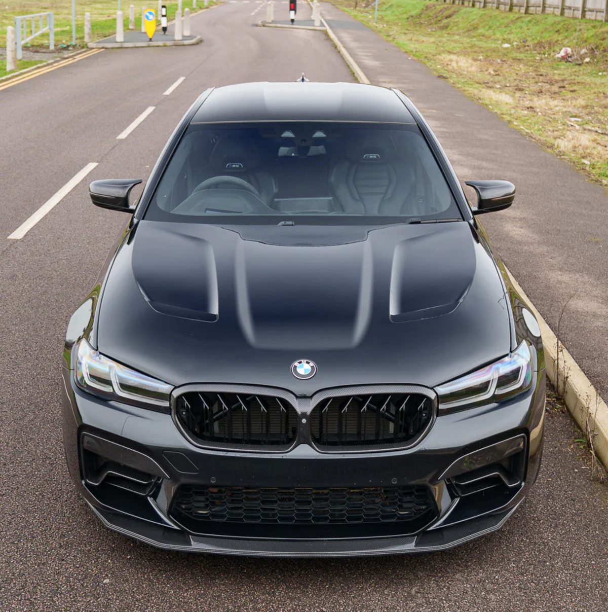 BMW M5 F90 Facelift Carbon Front Lip GTS Design – CT Design