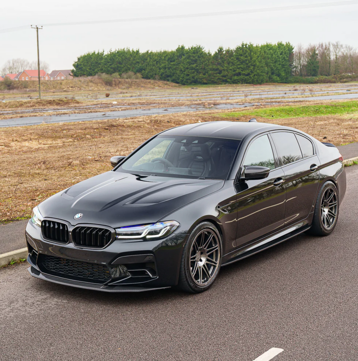 BMW M5 F90 Facelift Carbon Front Lip GTS Design – CT Design