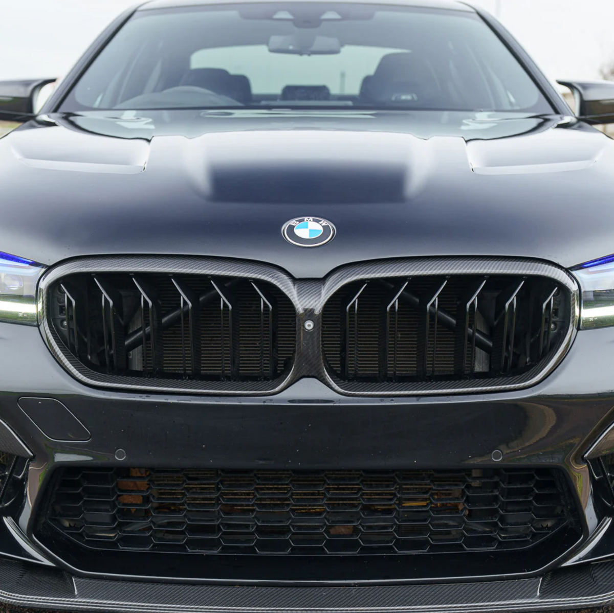 BMW M5 F90 / 5 Series G30 / G31 Facelift Carbon Front Grille – CT Design
