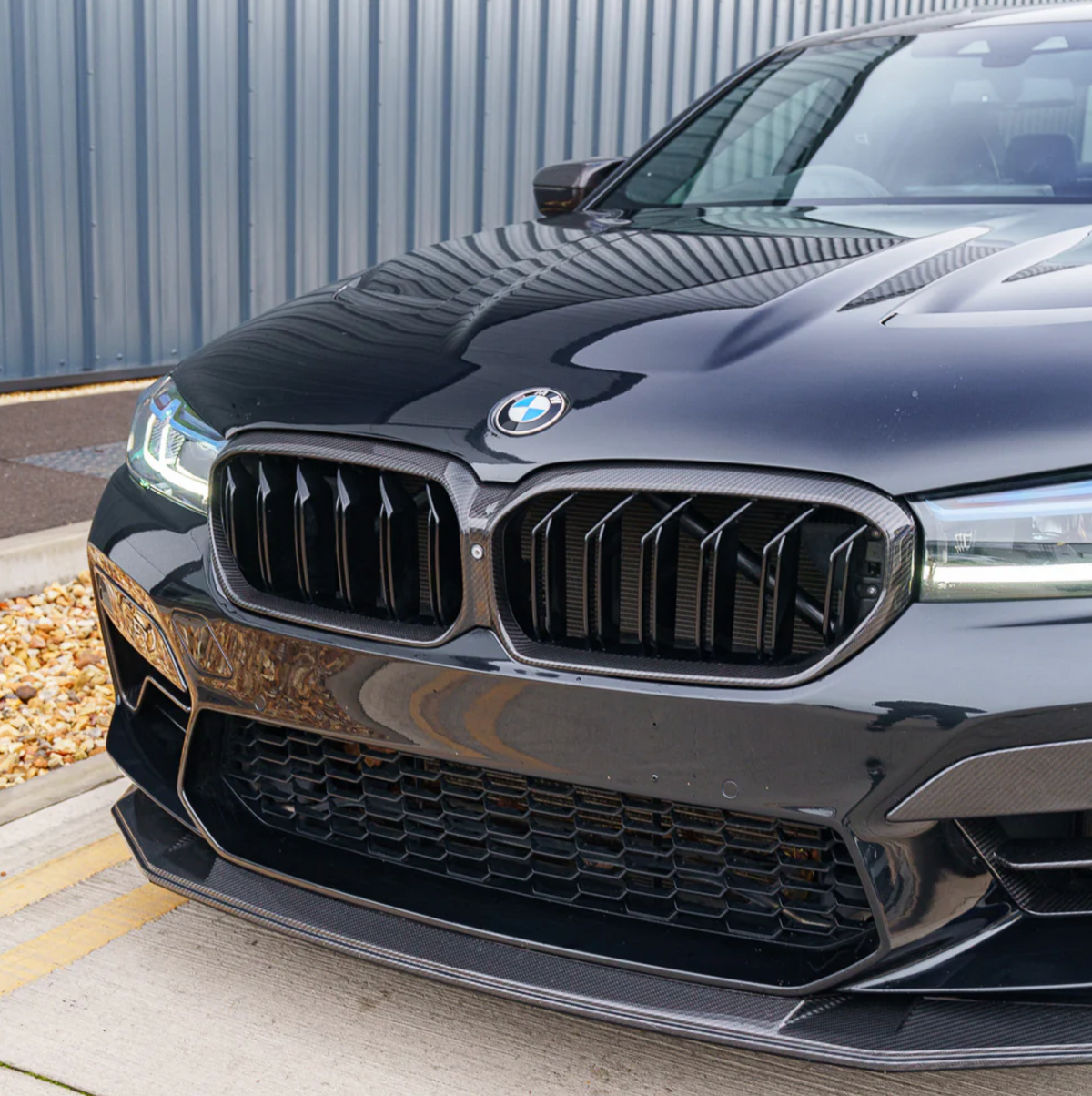 BMW M5 F90 / 5 Series G30 / G31 Facelift Carbon Front Grille – CT Design