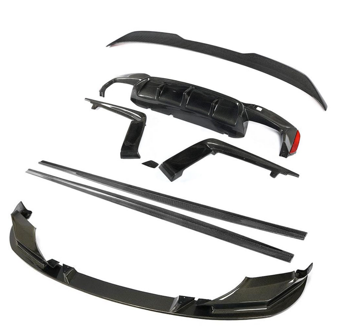 BMW M5 F90 Pre-Facelift Carbon Kit 3D Design – CT Design