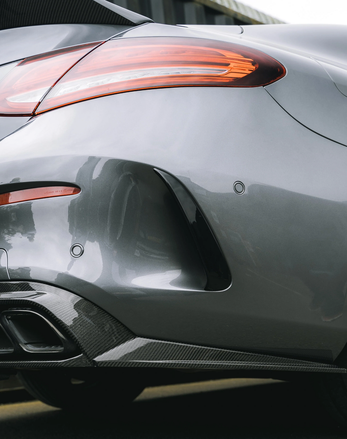 Mercedes C63 W205 Facelift Coupe Carbon Rear Diffuser – CT Design