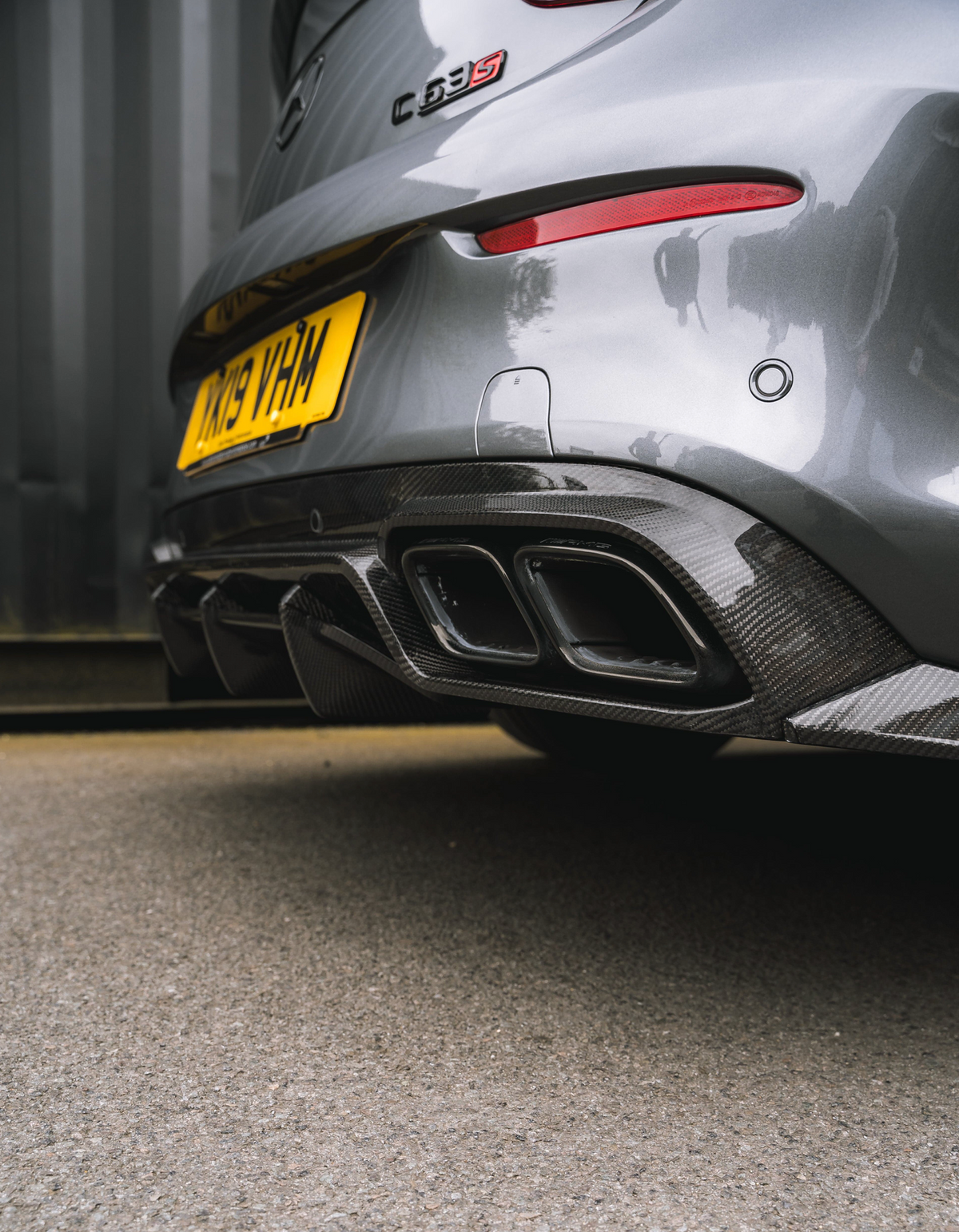 Mercedes C63 W205 Facelift Coupe Carbon Rear Diffuser – CT Design