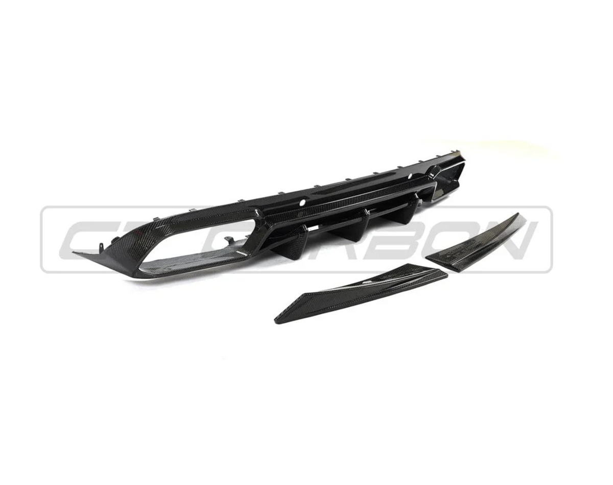 Mercedes C63 W205 Facelift Coupe Carbon Rear Diffuser – CT Design
