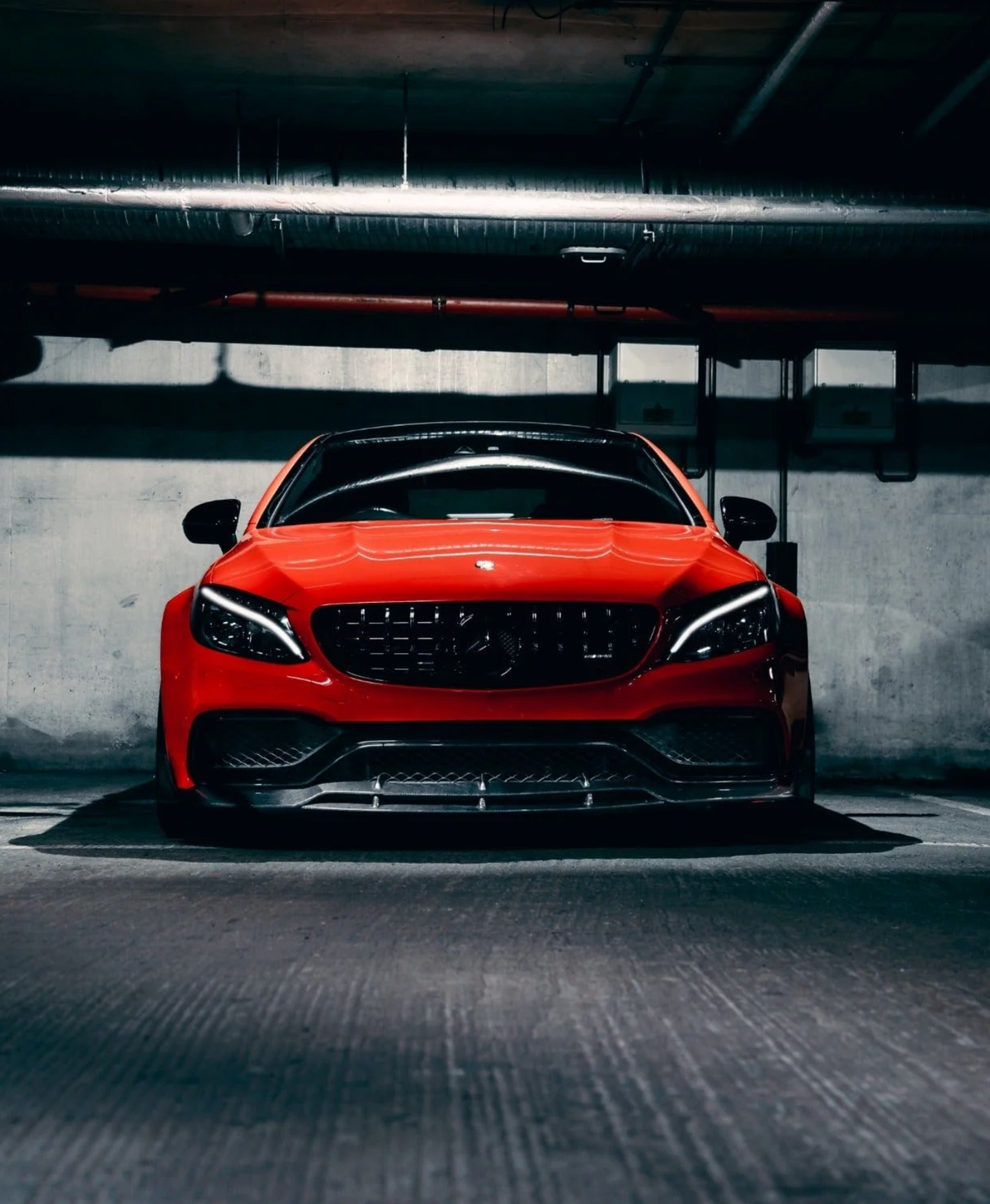 Mercedes-AMG C63 W205 Facelift Coupe Carbon Kit B Style – CT Design