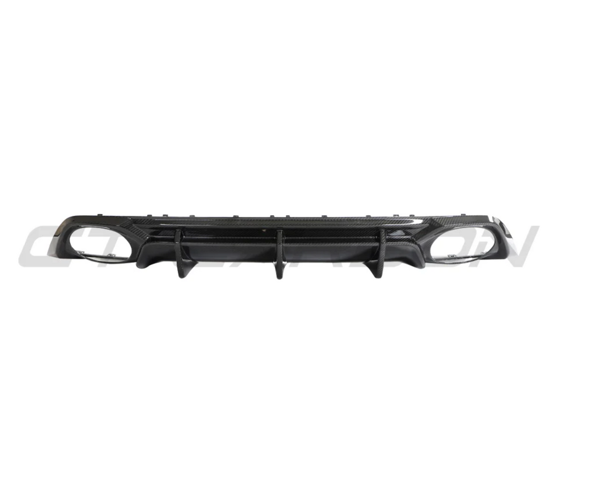 Audi RS3 8Y Pre-Facelift Carbon Rear Diffuser V2 – CT Design