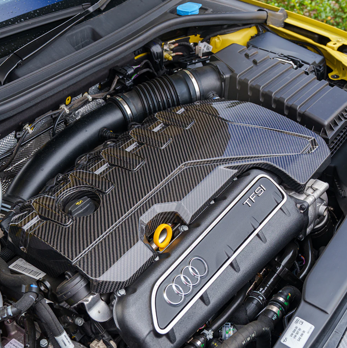 Audi RS3 8Y Facelift Carbon Engine Cover V2 – CT Design