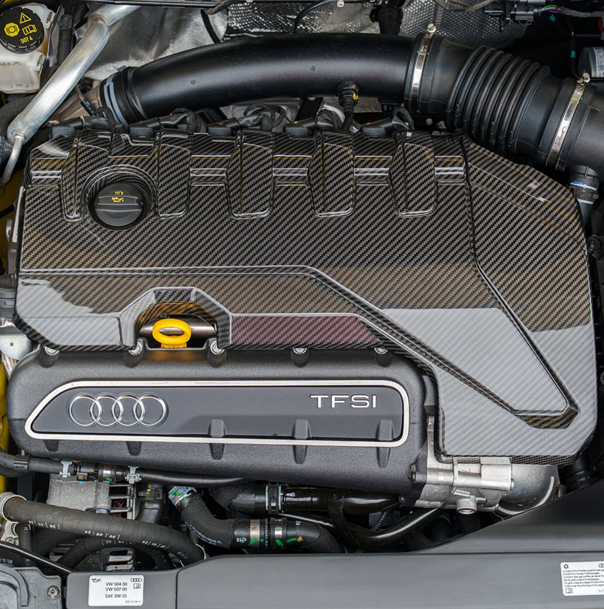 Audi RS3 8Y Facelift Carbon Engine Cover V2 – CT Design