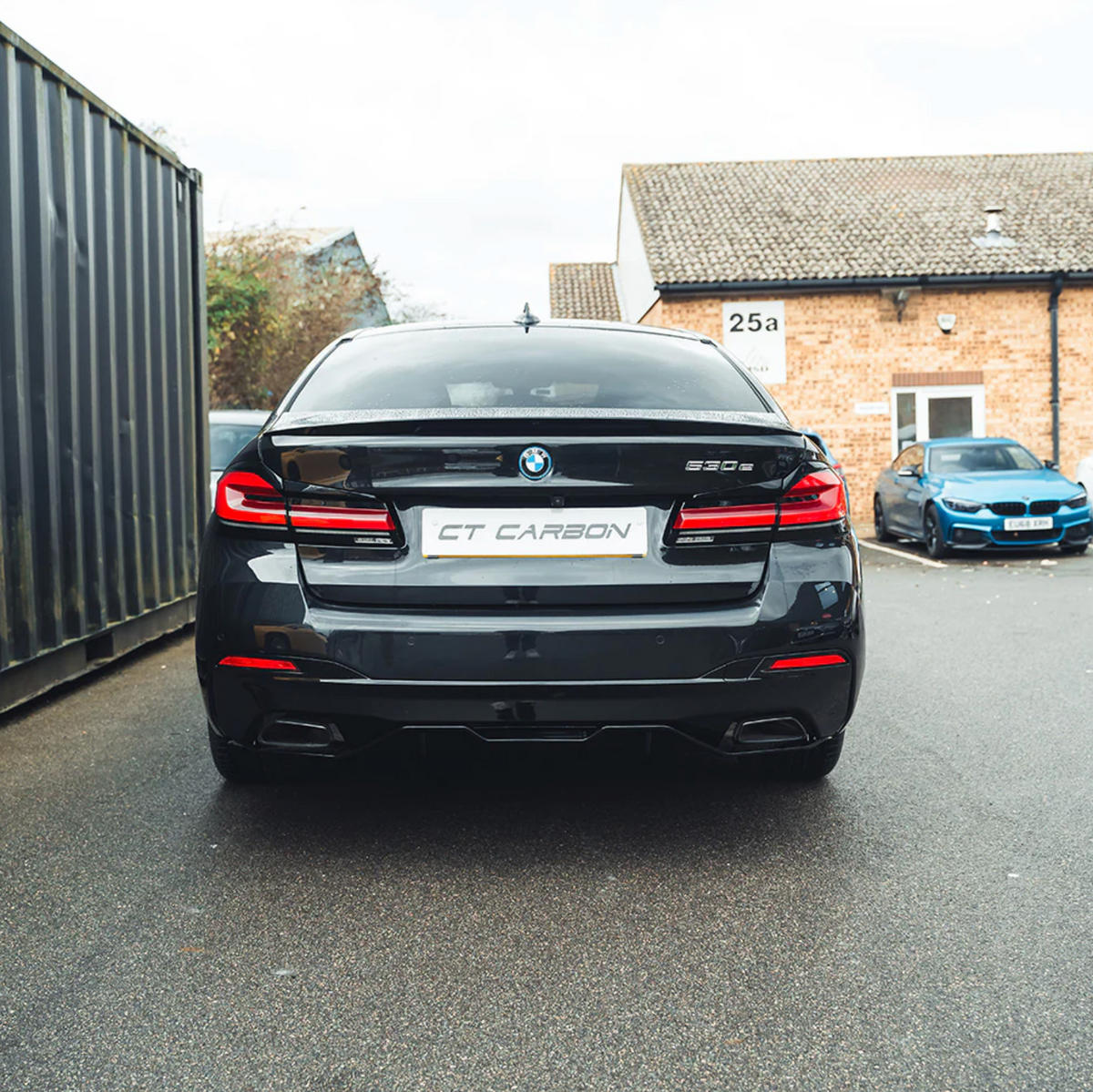 BMW 5 Series G30 Gloss Black Rear Spoiler V5 – CT Design