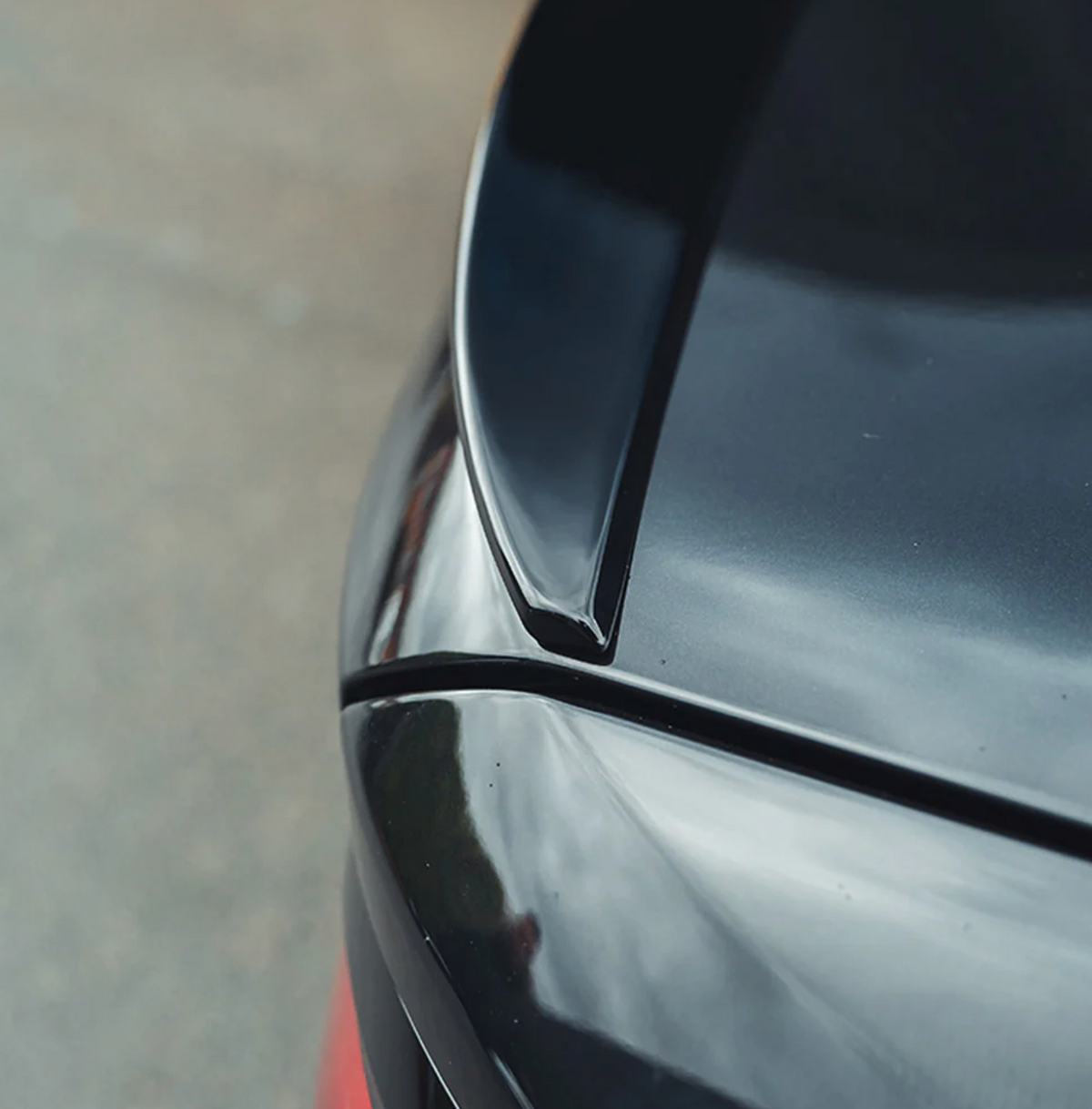 BMW 5 Series G30 Gloss Black Rear Spoiler V5 – CT Design