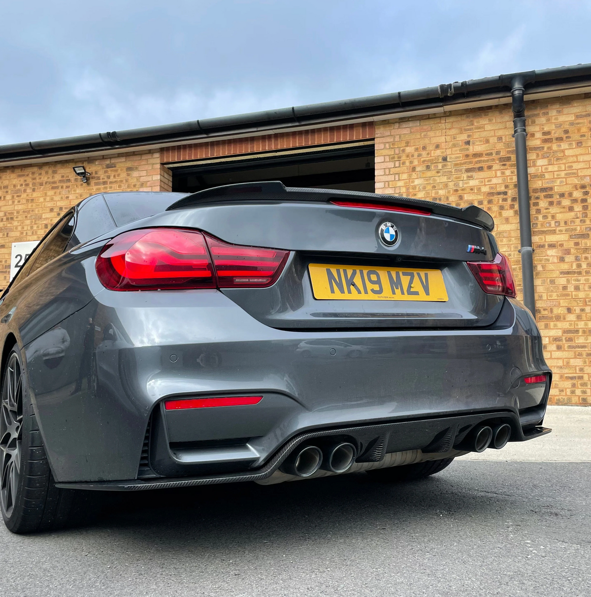 BMW M4 F83 / 4 Series F33 Carbon Rear Spoiler V2 – CT Design