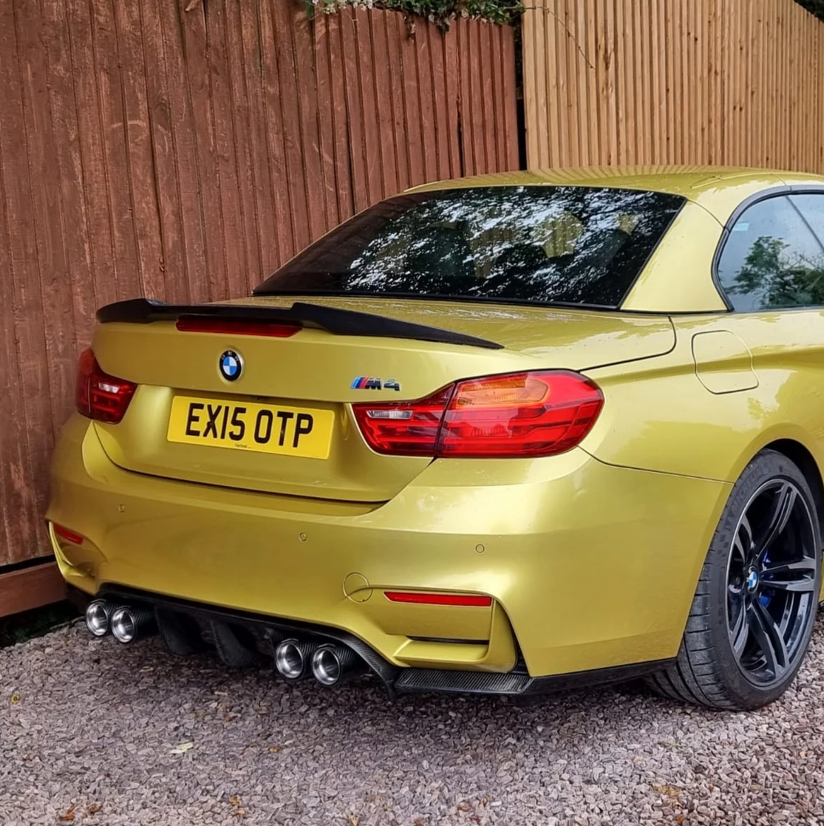 BMW M4 F83 / 4 Series F33 Carbon Rear Spoiler V3 – CT Design