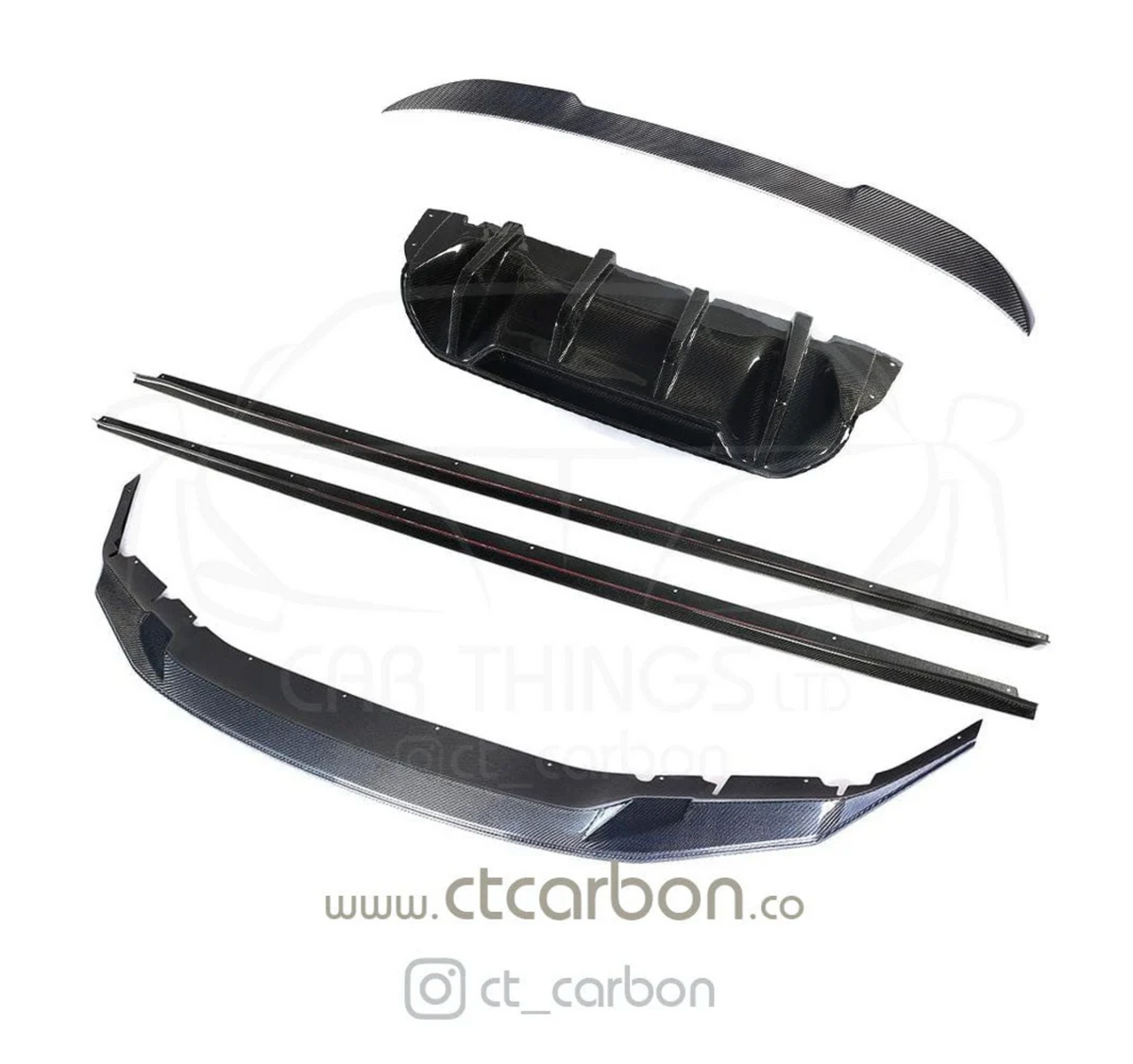 BMW M5 F90 Pre-Facelift Carbon Kit GTS Style – CT Design