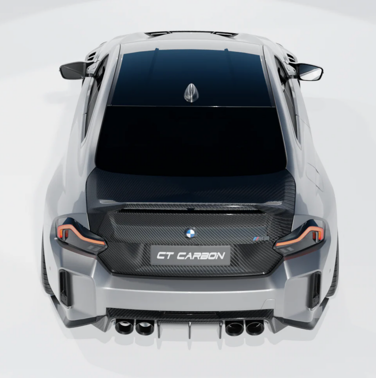 BMW M2 G87 / 2 Series G42 Carbon Tailgate with Spoiler – CT Design