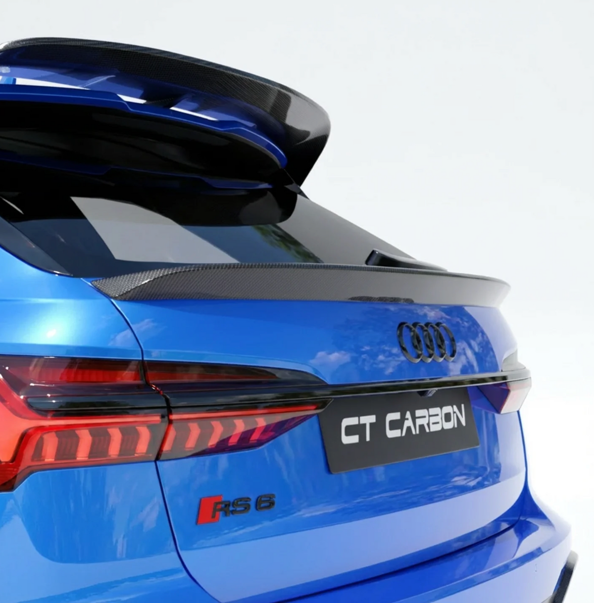 Audi RS6 C8 Carbon Boot Spoiler – CT Design