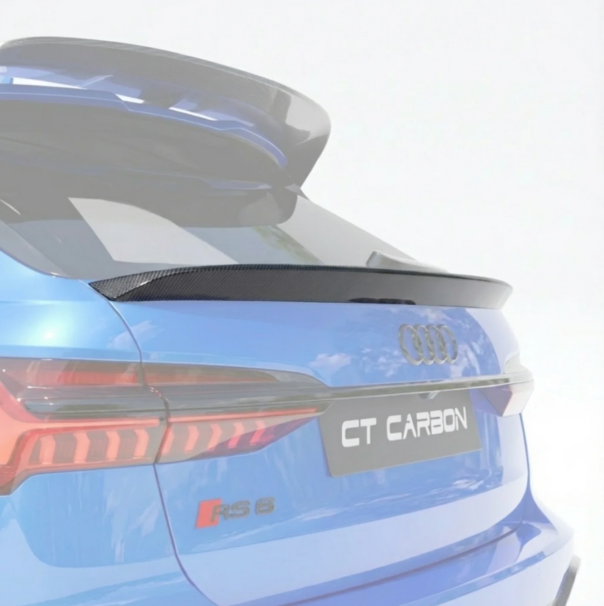 Audi RS6 C8 Carbon Boot Spoiler – CT Design