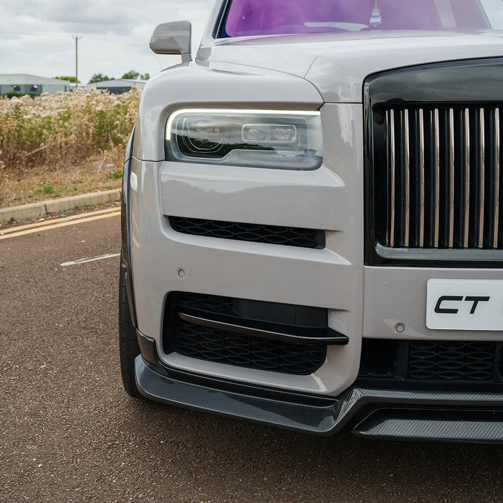 Rolls-Royce Cullinan Series 1 Carbon Front Lip – CT Design | DTC Certificate