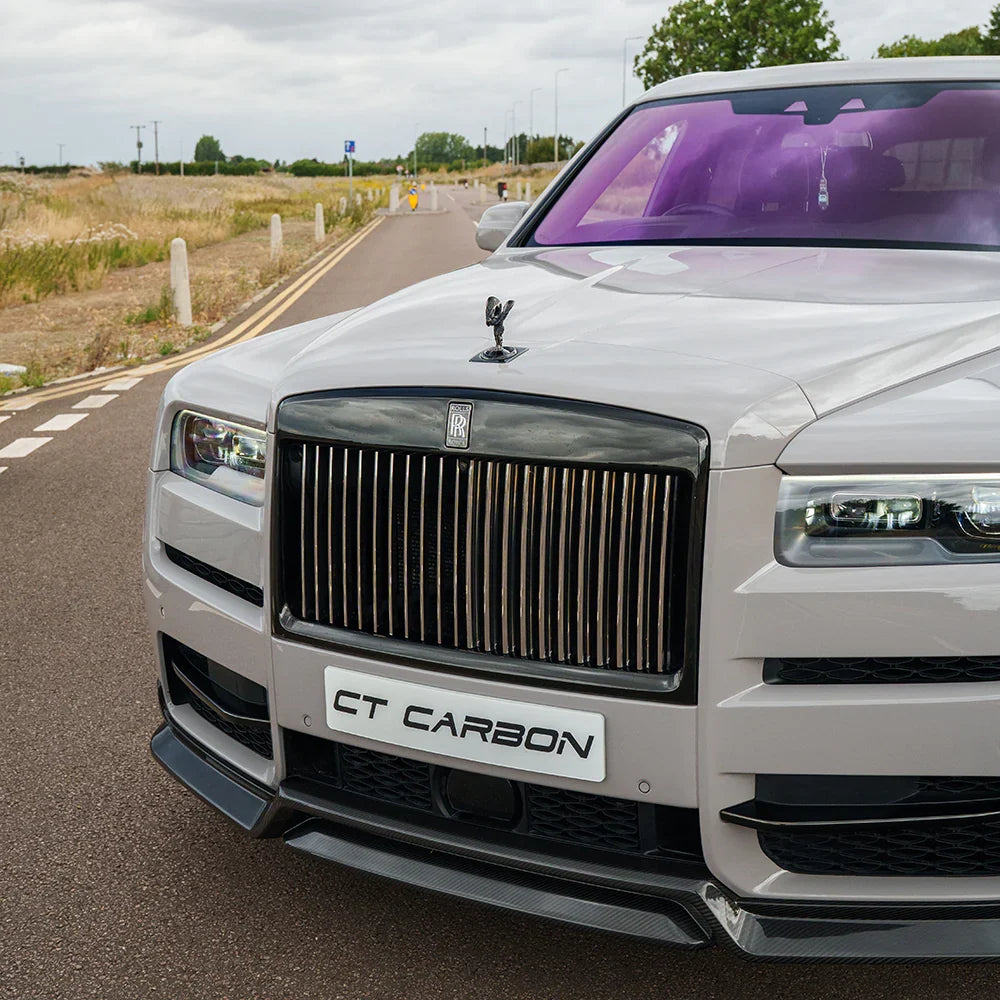 Rolls-Royce Cullinan Series 1 Carbon Front Lip – CT Design | DTC Certificate