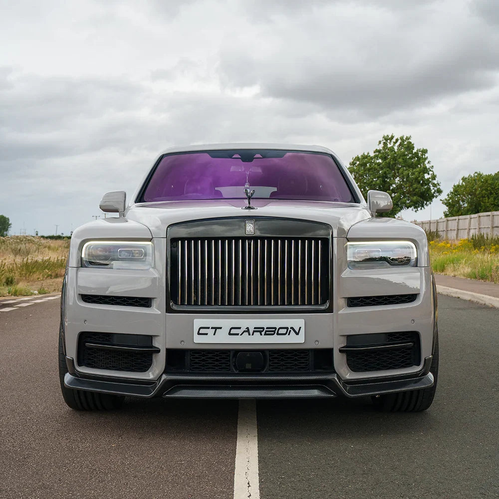 Rolls-Royce Cullinan Series 1 Carbon Front Lip – CT Design | DTC Certificate