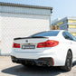 BMW 5 Series G30 / G31 Gloss Black Rear Diffuser V2 – CT Design