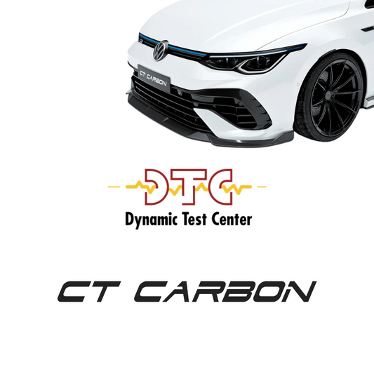 DTC Certificate – CT Carbon VW Golf 8 R Front Lip